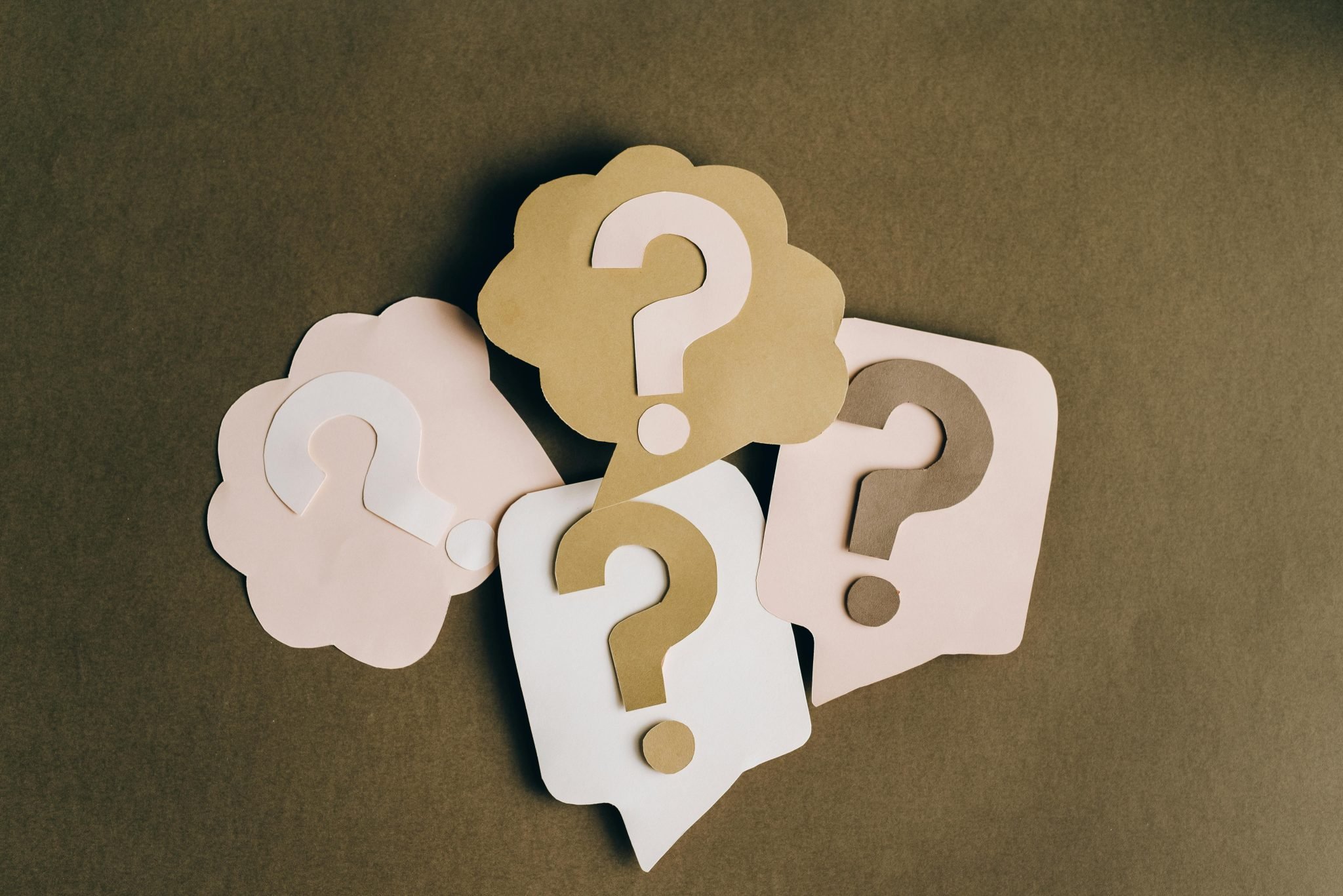 questions about fostering question marks